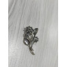 Broche Ramo Botón Charro Plata BF93 | 26,13 € | Joyería Flores
