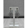 Pendientes Botón Charro Largo Filigrana FIE148 | 46,13 € | Joyería Flores