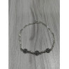 Pulsera Botón Charro Plata de Ley 3 botones 001-3 | 16,13 € | Joyería Flores