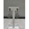 Pendientes Botón Charro Largo Filigrana FIA64 | 28,63 € | Joyería Flores