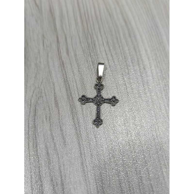 Cruz Botón Charro Plata de Ley S1925 | 8,69 € | Joyería Flores