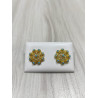 Pendientes Charro Plata Dorado/Turquesa S1734-T-CH | 39,94 € | Joyería Flores