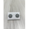 Pendientes Charro Plata Piedra Turquesa S1734-T | 29,94 € | Joyería Flores