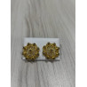 Pendientes Botón Charro Plata Marquesitas S1201-CH | 51,19 € | Joyería Flores