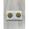 Pendientes Botón Charro Plata Marquesitas S1727-CH | 39,94 € | Joyería Flores