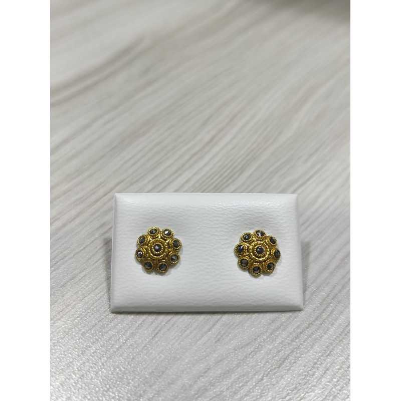 Pendientes Botón Charro Plata Marquesitas S1726-CH | 33,69 € | Joyería Flores Pendientes Botón Charro Plata Marquesitas S1726-CH | 33,69 € | Joyería Flores