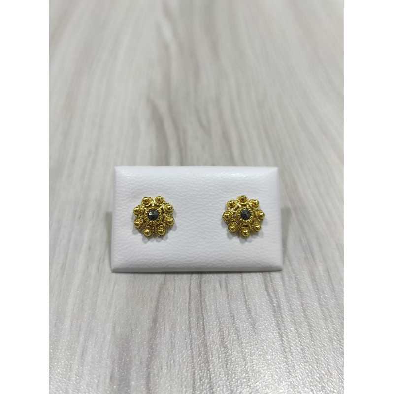 Pendientes Botón Charro Plata Marquesita S339-CH | 21,19 € | Joyería Flores Pendientes Botón Charro Plata Marquesita S339-CH | 21,19 € | Joyería Flores