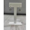 Pendientes Aro Botón Charro Plata Marquesita S1531 | 28,69 € | Joyería Flores