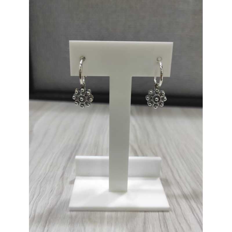 Pendientes Aro Botón Charro Plata de Ley S1530 | 22,44 € | Joyería Flores Pendientes Aro Botón Charro Plata de Ley S1530 | 22,44 € | Joyería Flores