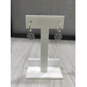 Pendientes Aro Botón Charro Plata de Ley S1530 | 22,44 € | Joyería Flores