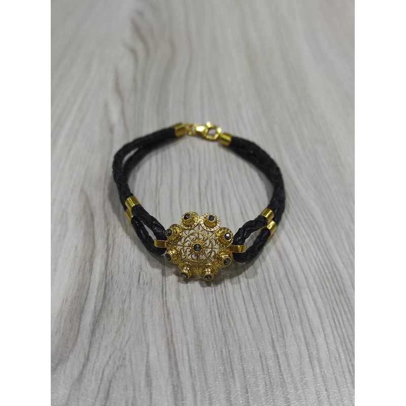Pulsera Charro Cuero Trenza Negro S1206-CH-N | 46,19 € | Joyería Flores Pulsera Charro Cuero Trenza Negro S1206-CH-N | 46,19 € | Joyería Flores