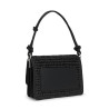 Bandolera Tous M negro Audree Rafia 2002202851 | 179,00 € | Joyería Flores