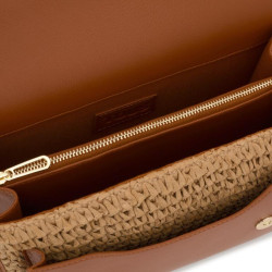 Bandolera Tous M Camel Audree Rafia 2002202843 | 179,00 € | Joyería Flores