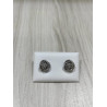 Pendientes Botón Charro Plata de Ley NUDOS | 13,62 € | Joyería Flores