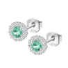 Pendientes Lotus Silver Plata Verde LP1290-4/6 | 24,90 € | Joyería Flores