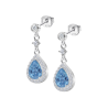 Pendientes Lotus Silver Plata Azul LP1592-4/3 | 34,00 € | Joyería Flores