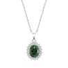 Collar Lotus Silver Mujer Verde LP3459-1/3 | 39,90 € | Joyería Flores