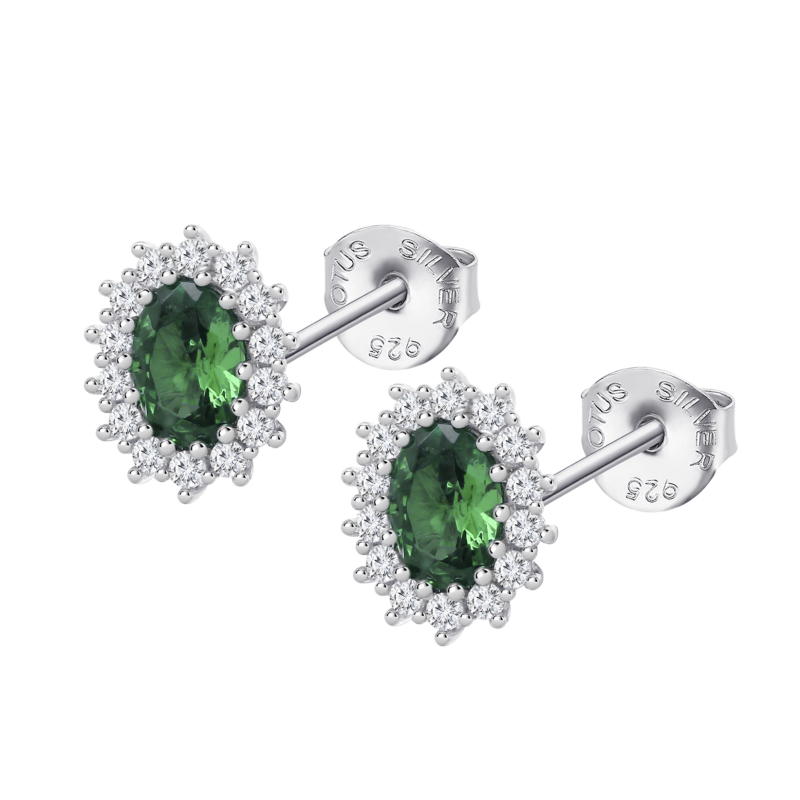 Pendientes Lotus Silver Mujer Verde LP3459-4/3 | 29,90 € | Joyería Flores