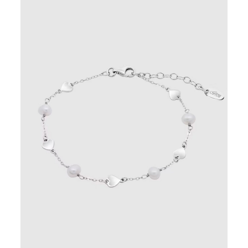 Pulsera Lotus Silver Pearls Plata LP3855-2/1 | 29,90 € | Joyería Flores Pulsera Lotus Silver Pearls Plata LP3855-2/1 | 29,90 € | Joyería Flores
