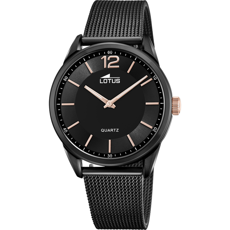 Reloj Lotus Hombre Acero Inoxidable Negro 18736/B | 99,00 € | Joyería Flores Reloj Lotus Hombre Acero Inoxidable Negro 18736/B | 99,00 € | Joyería Flores
