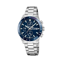 Reloj Lotus Chrono Hombre Esfera Azul 18994/6 | 149,00 € | Joyería Flores
