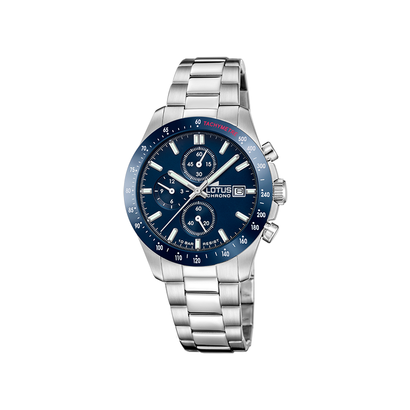 Reloj Lotus Chrono Hombre Esfera Azul 18994/6 | 149,00 € | Joyería Flores Reloj Lotus Chrono Hombre Esfera Azul 18994/6 | 149,00 € | Joyería Flores