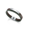 Pulsera Viceroy Magnum Acero y piel 15036P01016 | 29,00 € | Joyería Flores