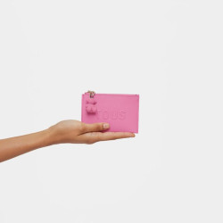 Monedero Tarjetero Rosa TOUS Brenda 2002106113 | 49,00 € | Joyería Flores