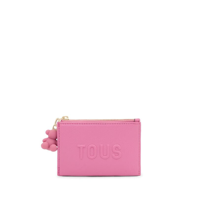 Monedero Tarjetero Rosa TOUS Brenda 2002106113 | 49,00 € | Joyería Flores