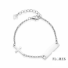 Pulsera Plata Infantil Cruz 2310045 | 28,00 € | Joyería Flores