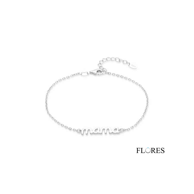 Pulsera Plata de Ley Mamá 2041056 | 22,00 € | Joyería Flores