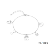 Pulsera Plata de Ley Mascota Perro 2041088 | 41,00 € | Joyería Flores