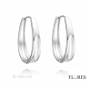 Pendientes Aro Plata de Ley 12x4mm 2140804/12 | 20,00 € | Joyería Flores