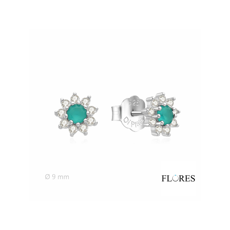 Pendientes Estrella Plata Circonitas 2025241/E | 24,00 € | Joyería Flores