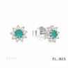 Pendientes Estrella Plata Circonitas 2025241/E | 24,00 € | Joyería Flores