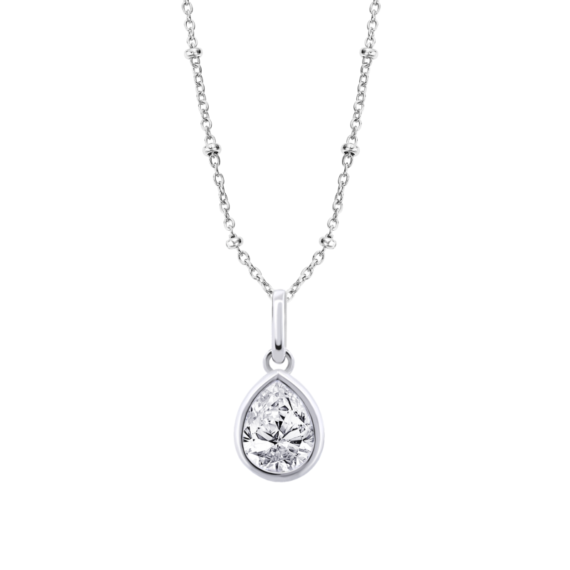 Collar Lotus Silver Sinfos Mujer LP3563-1/1 | 44,90 € | Joyería Flores