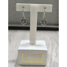 Pendientes largos botón charro en plata HP004-DK | 9,88 € | Joyería Flores