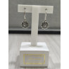 Pendientes largos botón charro en plata HP005-DK | 13,13 € | Joyería Flores