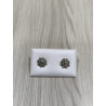 Pendientes Botón Charro en Plata de Ley 002-DK | 8,13 € | Joyería Flores