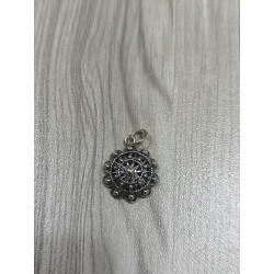 Colgante Botón Charro Plata de ley TF007-DK | TF007-DK | 8,50 € | Botón Charro