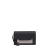 Clutch Tous negro gris Audree Saffiano 2002286952 | 99,00 € | Joyería Flores