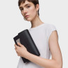 Clutch Tous negro gris Audree Saffiano 2002286952 | 99,00 € | Joyería Flores