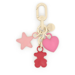 Llavero Tous rojo y dorado Puffed Motifs 2002304117 | 2002304117 | 39,00 € | Tous