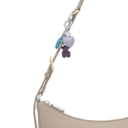 Llavero Tous morado plata Puffed Motifs 2002304129 | 39,00 € | Joyería Flores