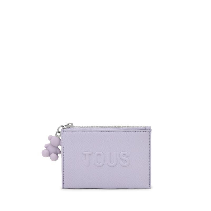 Monedero tarjetero malva TOUS Brenda 2002106168 | 49,00 € | Joyería Flores