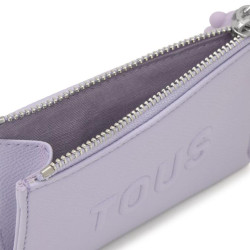 Monedero tarjetero malva TOUS Brenda 2002106168 | 49,00 € | Joyería Flores