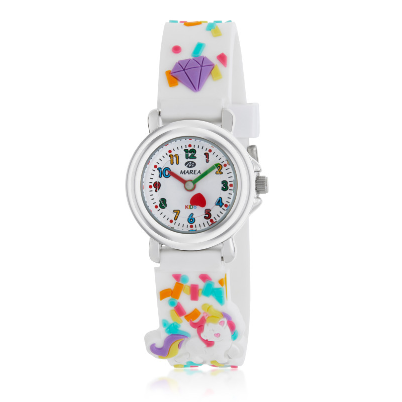 Reloj Marea Mini blanco Unicornio B37008/32 | 19,90 € | Joyería Flores