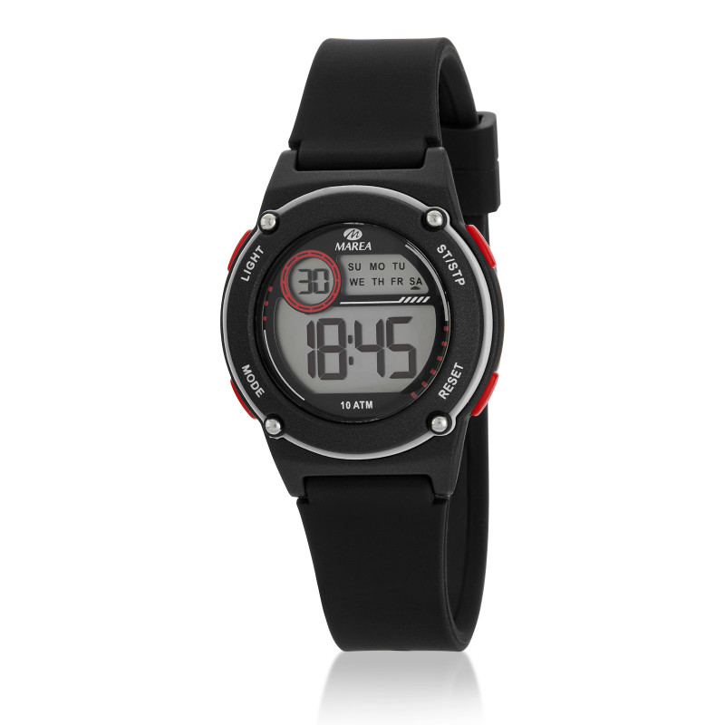 Reloj Marea Digital Kids Negro Rojo B25182/1 | 34,90 € | Joyería Flores Reloj Marea Digital Kids Negro Rojo B25182/1 | 34,90 € | Joyería Flores