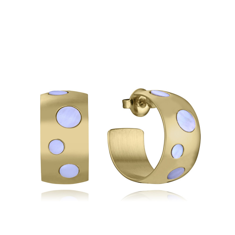 Pendientes Viceroy Acero IP Dorado 14272E01012 | 45,00 € | Joyería Flores