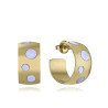 Pendientes Viceroy Acero IP Dorado 14272E01012 | 45,00 € | Joyería Flores